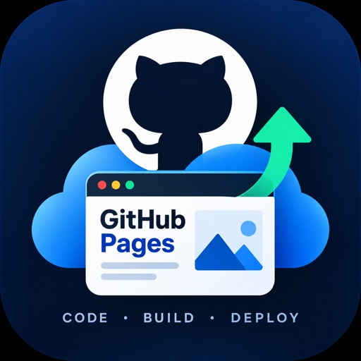 GitHub Pages Manager VS Code extension icon